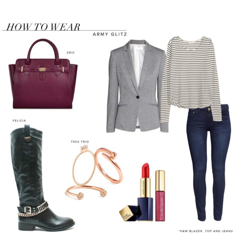 NIB Sz 6 Shoe Dazzle Black Faux Leather Moto Boots - Picture 5 of 6